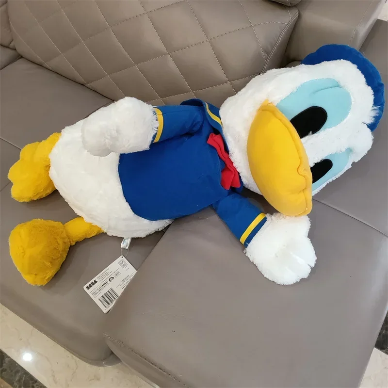 

65cm Lovely Disney Donald Duck Sleeping Position Giant Cartoon Stuffed Plush Doll Toy Throw Pillow Room Decoration Birthday Gift