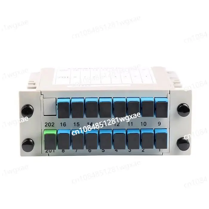 

SC APC PLC Splitter LGX Box Card SC/UPC Module 16 Port Fiber Optic PLC Splitter