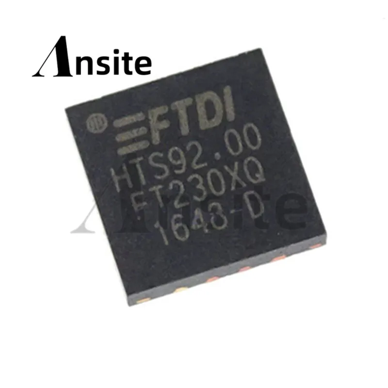 

5 штук в партии, 100% новый и оригинальный, чип преобразования интерфейса USB FT230XQ-R для поверхностного монтажа QFN-16