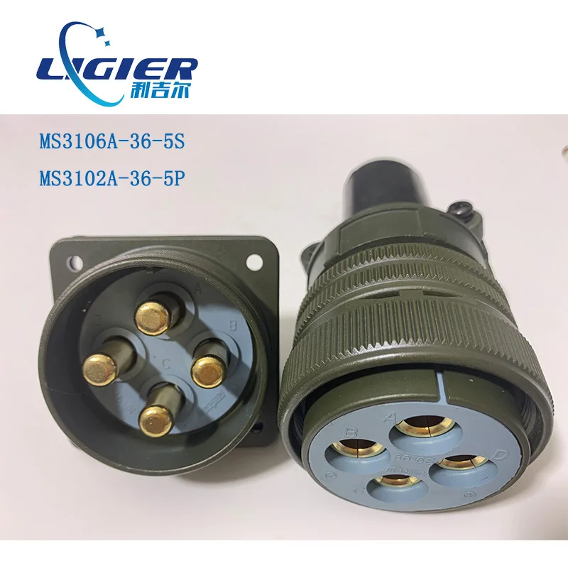 5015 series MS3106A-20-29S MS3102A-20-29P military standard connector plug socket