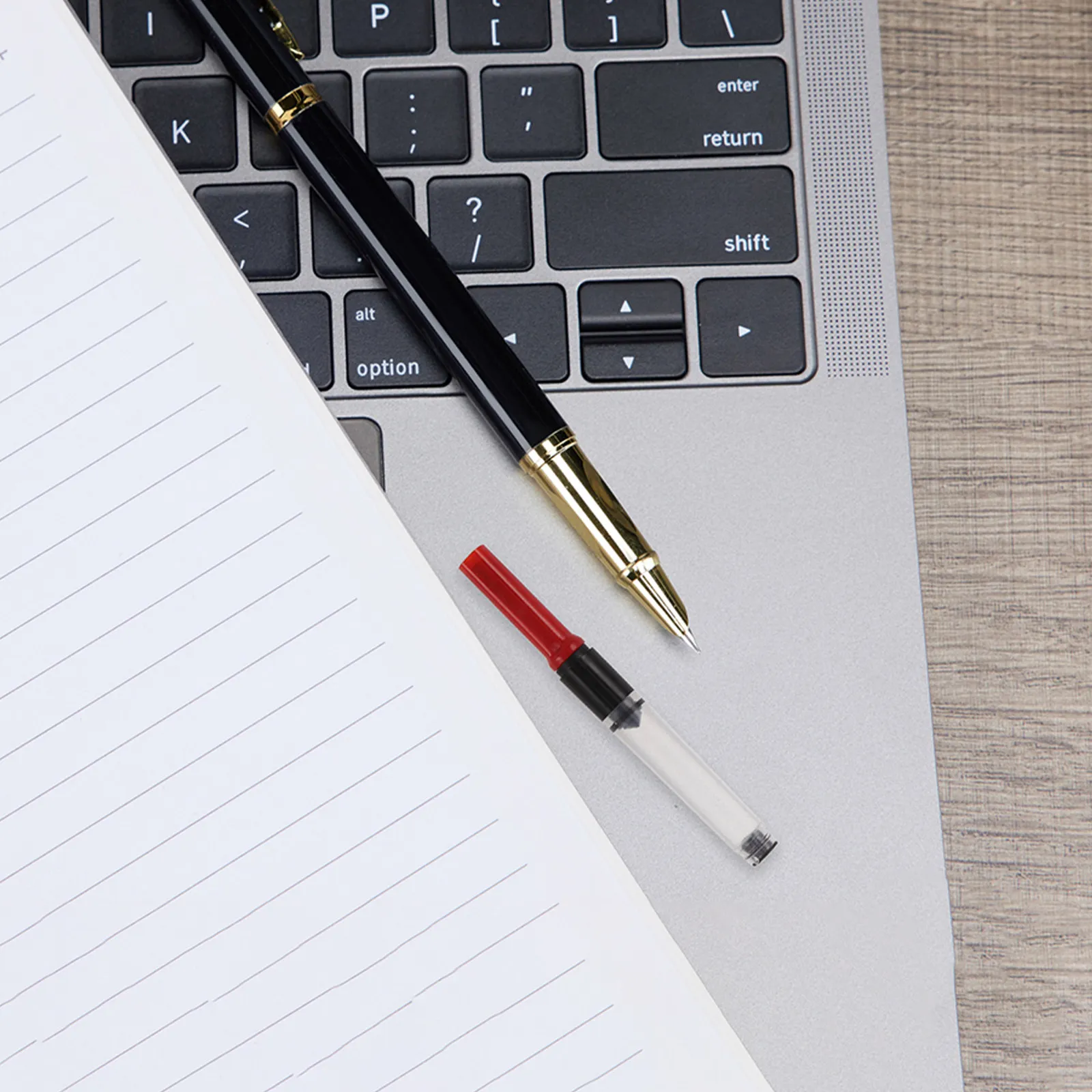 

80Pcs Rotating Ink Converter Nospill Fountain Pen Filling Tool Precise Refillable Writing Pen Converter for Office School Travel