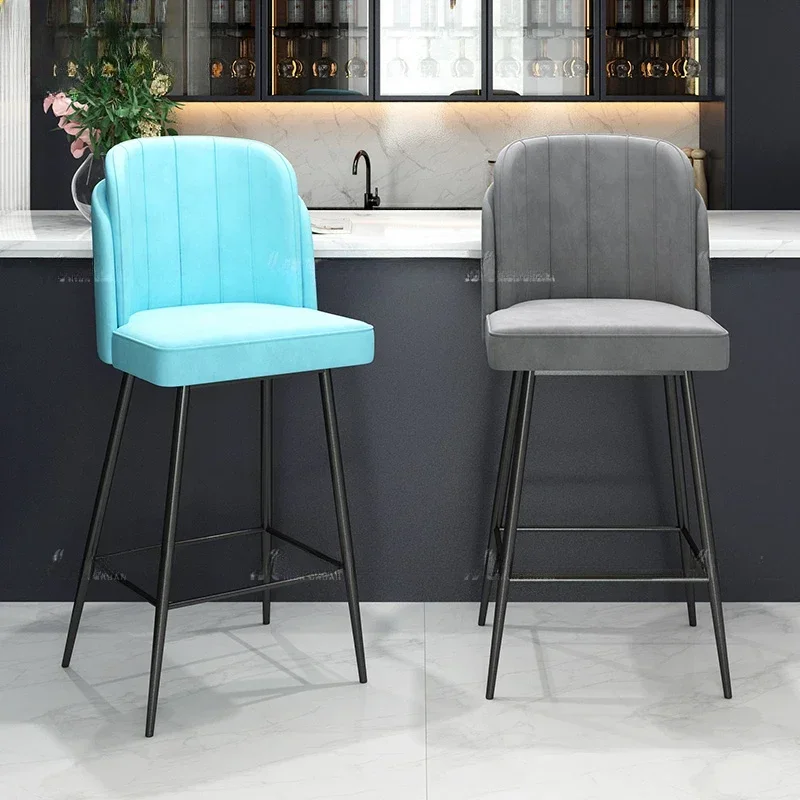

Comfortable Garden Chair Beauty Salon Outdoor Bar Gaming Breakfast Make Up Nordic Chairs Taburetes Altos Cocina Height Furniture