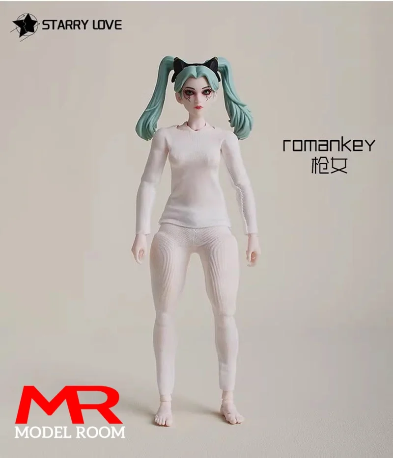 1/12 Schaal BJD Anti Kleuring Kleding Model Fit 1:12 Beiming Ashi 3.0 BJD Pop Romankey Vrouwelijke Soldaat Action Figure Body