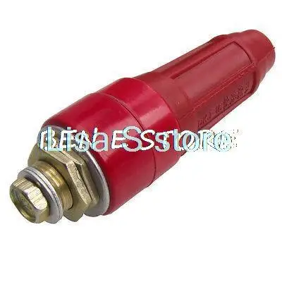 100-160A Red Welding Cable Connector Welder Plug Instant Joint DKJ-16
