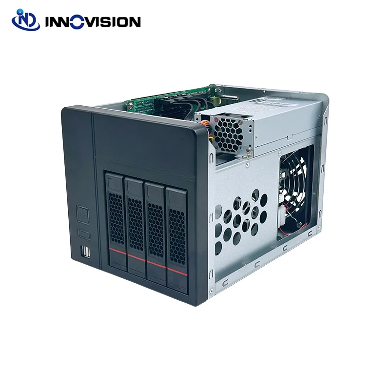 New Barebone NAS Server With 2x2.5Gbe Motherboard and i7-8700 CPU without RAM and SSD