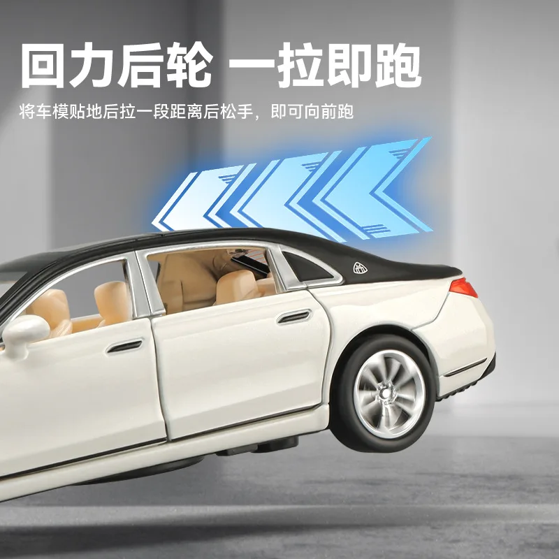 1:32 Big Ben Maybach S680 Automodell Simulation Legierung Luxusauto Kinderspielzeug Sammlung Ornament