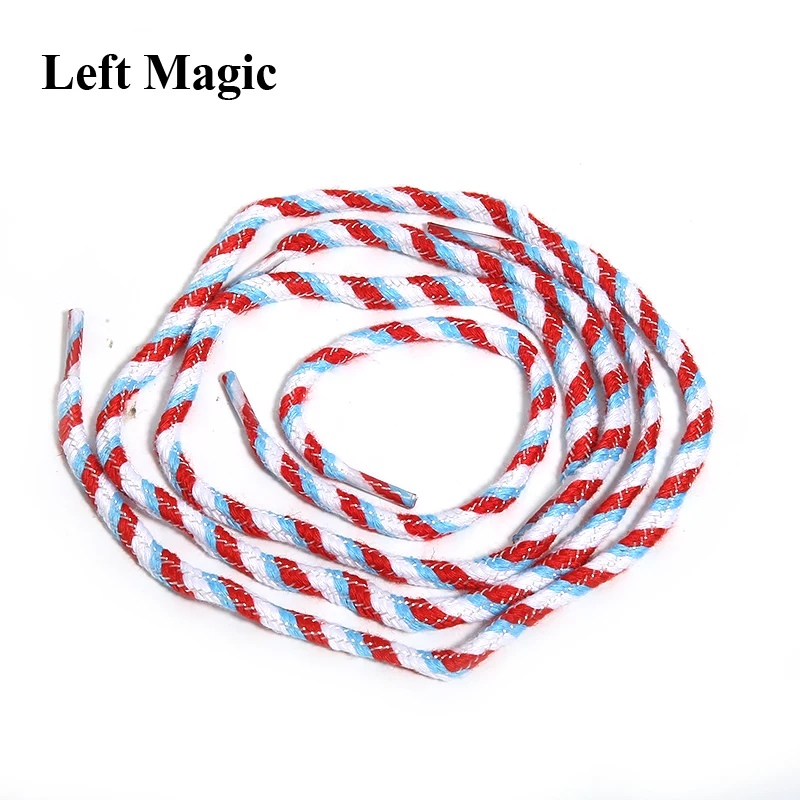 Trucchi magici a tre corde Satge Close Up Magia Rope Magie Quattro colori opzionali Illusione Trucco Puntelli Giocattoli per bambini