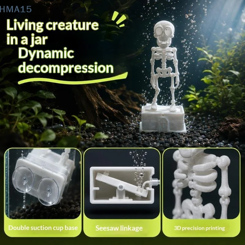【YA】3D Printed Dancing Skeleto - Aquarium Fish Live 评论和价格