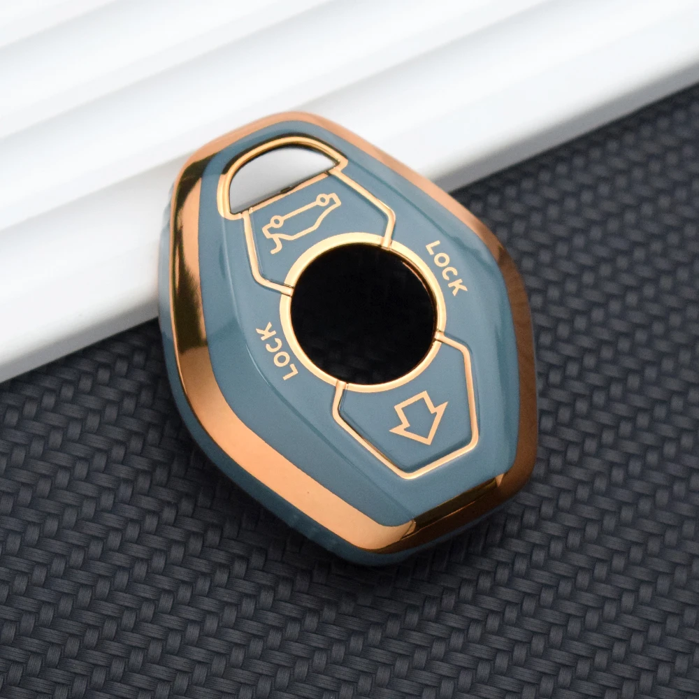 TPU Key Case Car Styling Cover for BMW X3 X5 Z3 Z4 3 5 7 Series E38 E39 E46 E83 Fob Set Protective