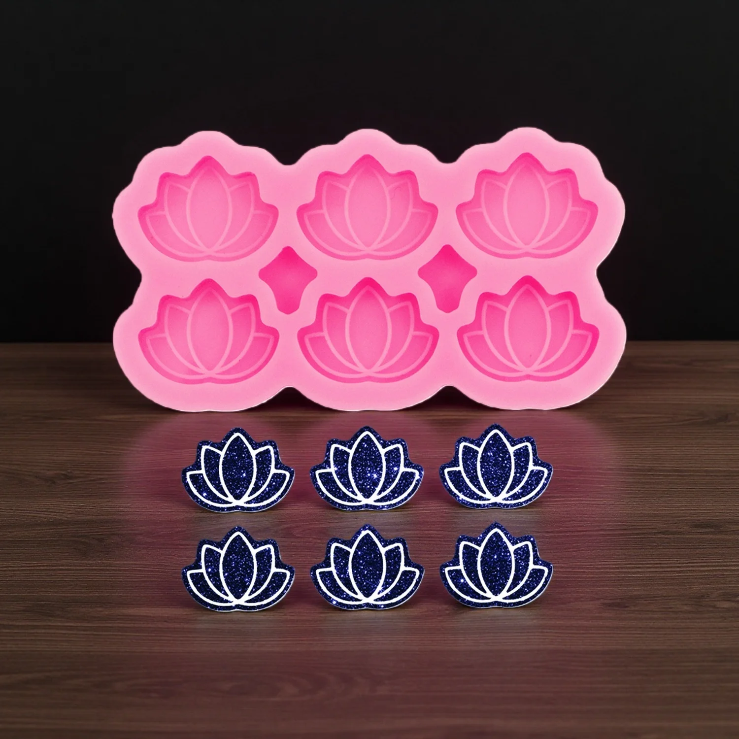 Mini turtle shape Stud Earring Mold Epoxy Resin Silicone Jewelry Making DIY Craft Jewellery