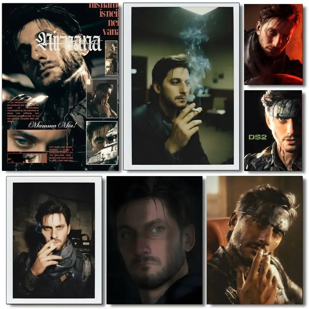 

N-Neil Vana D-Death S-Stranding 2 Poster Print Canvas Painting Wall Art Picture Living Room Home Bedrooom Bar Restaurant Decor