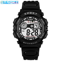 Men Student Movement Digital Watch Waterproof Fall Proof And Shock Resistant Multi Function Sports Watch Boy Luminous SYNOKE