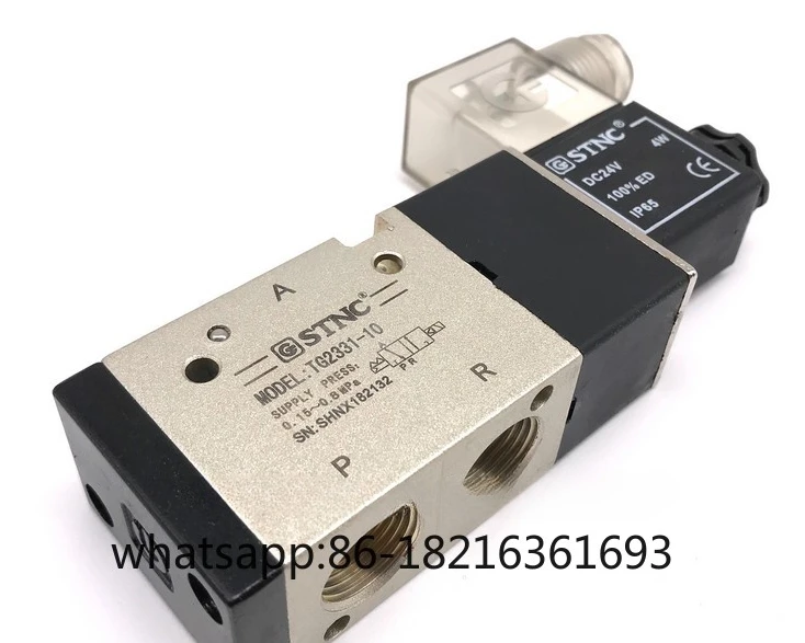 

TG2331-10 Pneumatic Electromagnetic Valve 3V310 Two position Three way One in One out with Air Pressure Release