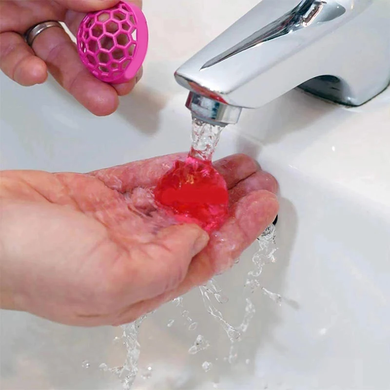 حقائب الظهر محفظة تنظيف الكرة تنظيف إزالة الأوساخ الغبار الحطام الشعر قابل للغسل قابلة لإعادة الاستخدام كرات نظيفة أكياس تنظيف الملحقات #4