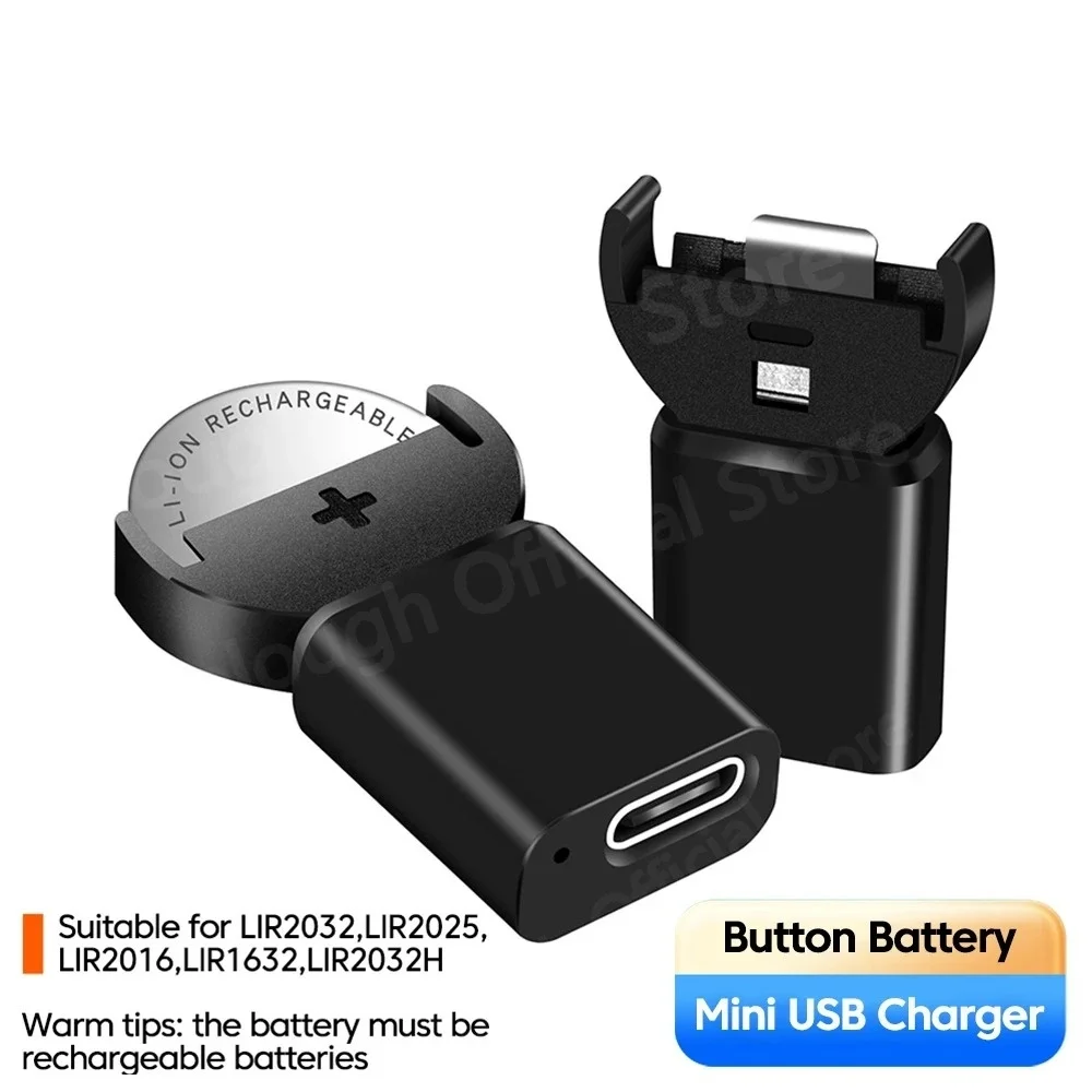 

Совместим с LR1632、LIR2032、LIR2025、LIR2016、LIR2032H Набор зарядных устройств для монет Интерфейс типа C Батарейки для монет Цифровой доступ