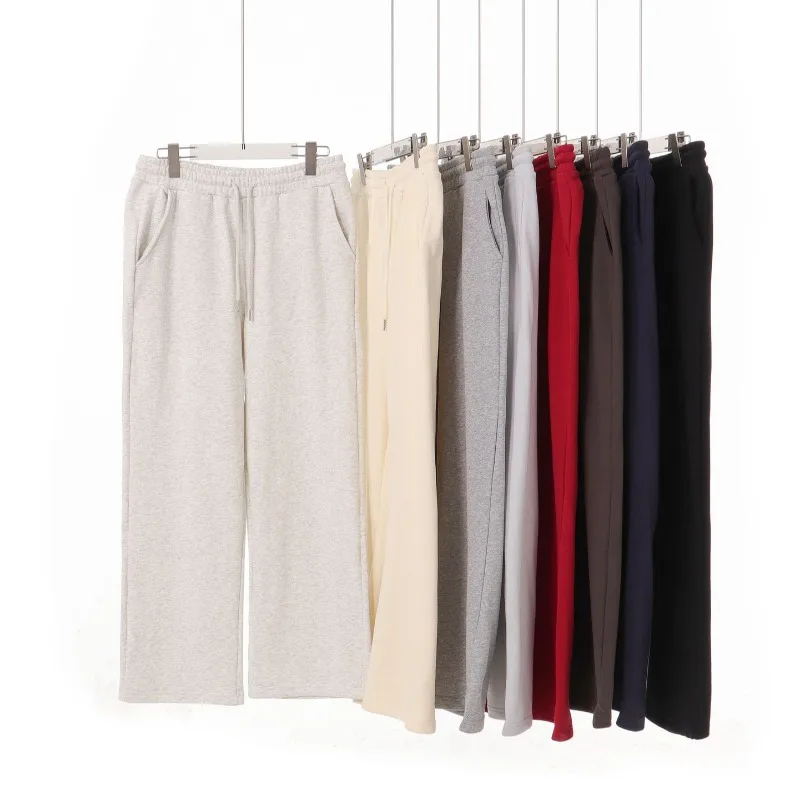 

Heavy 420g Trendy Brand Pocket Straight Sweatpants Men's Autumn Loose Casual Sports Trousers
