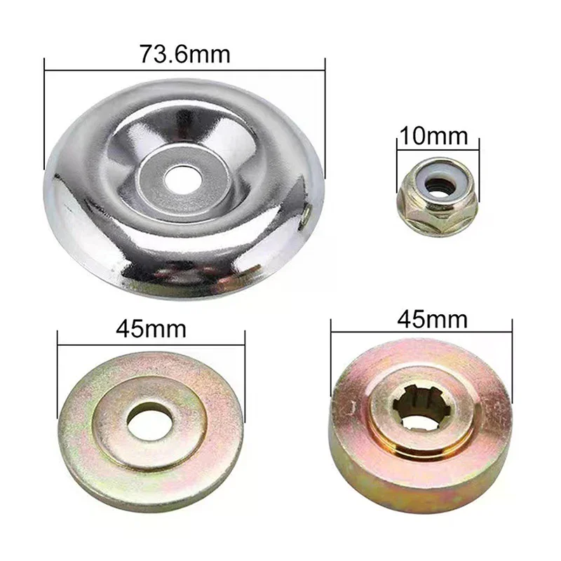 Universal Brushcutter Working Head Replacement Parts Maintenance Washer Kit Nuts For Home Gasoline Trimmers Brush Cutter