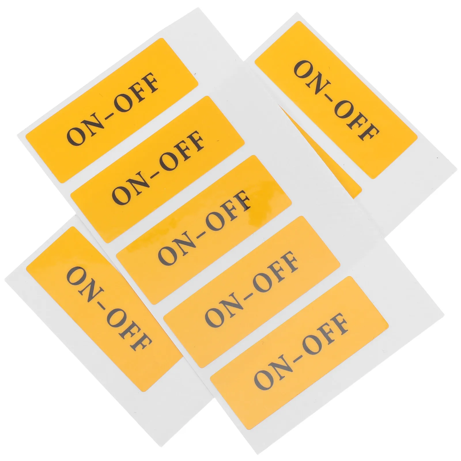 10Pcs Switch Panel Stickers on Off Power Label Covers Clear Light Switch Decals Appliance Office Equipment Strong Adhesion