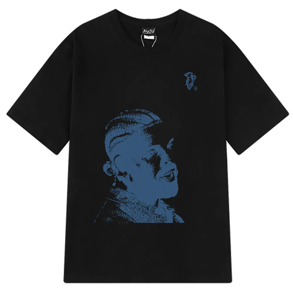 

2025 New Essential Cotton Unisex T-Shirt Fashion Printing Soft Breathable Crew Neck Fashion Men's and Women's T-Shirts OnePiece