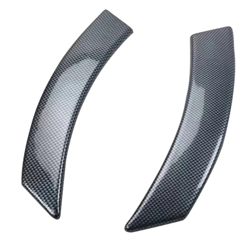 for 2003 2010 Carbon Fiber ABS Car Door Interior Handle Bowl Protector Cover Trim Molding