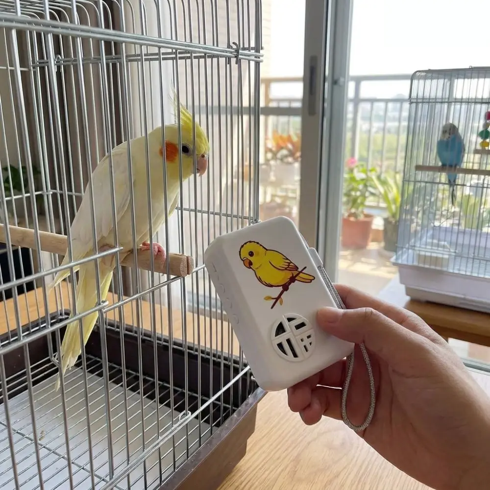 Recording Bird Talking Trainer Auto Cycle Playback Speech Training Machine Multi Segment Audio Interactive Parrot Voice Recorder