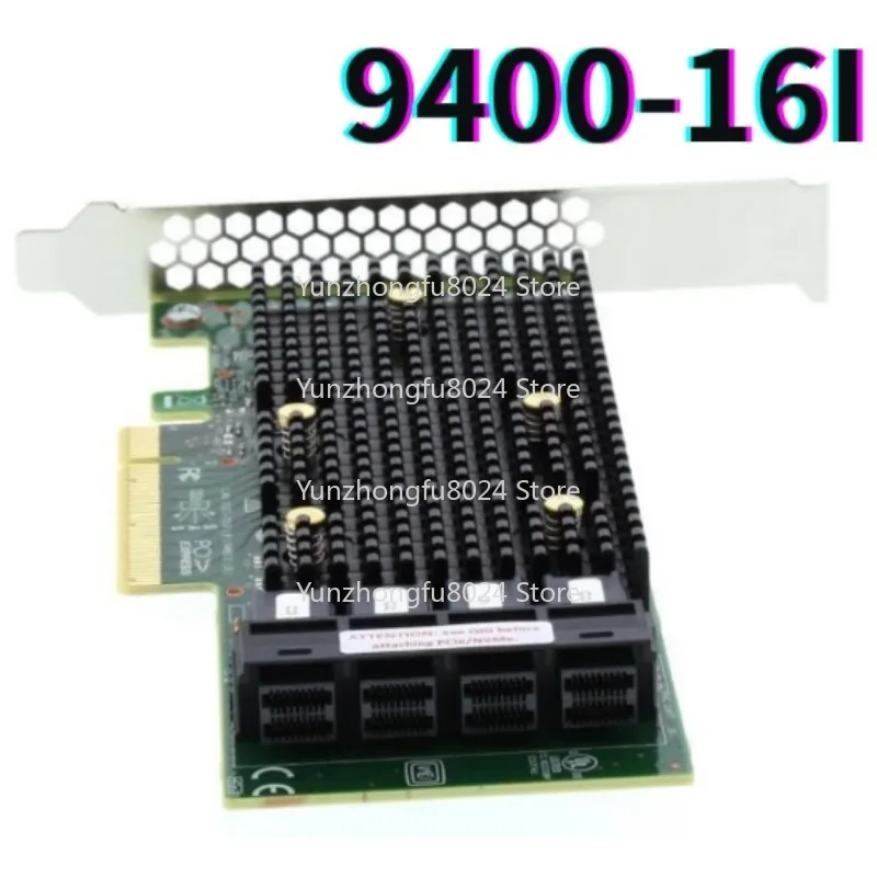 

9400-16I SATA/SAS HBA Controller RAID 12 Gbps PCIe 16 Port Support NVME HDD 98 New