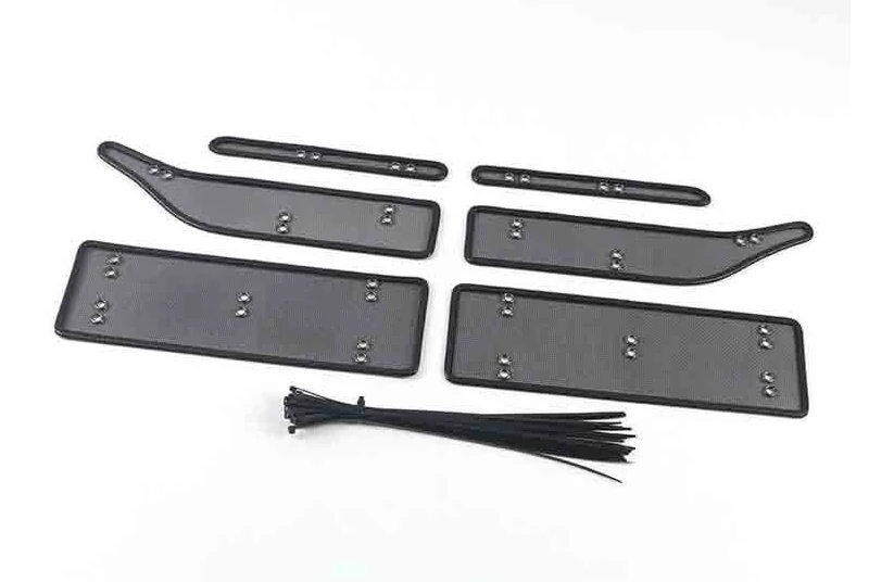 الأوسط فحص شبكة الجبهة مصبغة شبكة لهوندا CRV CR-V 2020 2021 2022 الجبهة مصبغة صافي غطاء الفولاذ المقاوم للصدأ الملحقات