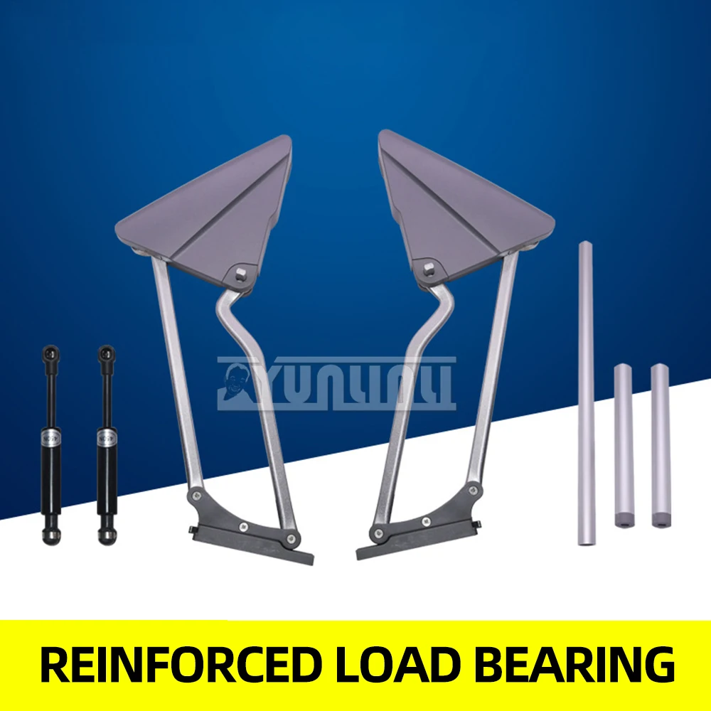 Upward Flipping Support for Kitchen Cabinet Door, Upward Flipping Door Cabinet Hinge Pneumatic Rod , Hanging Cabinet Support