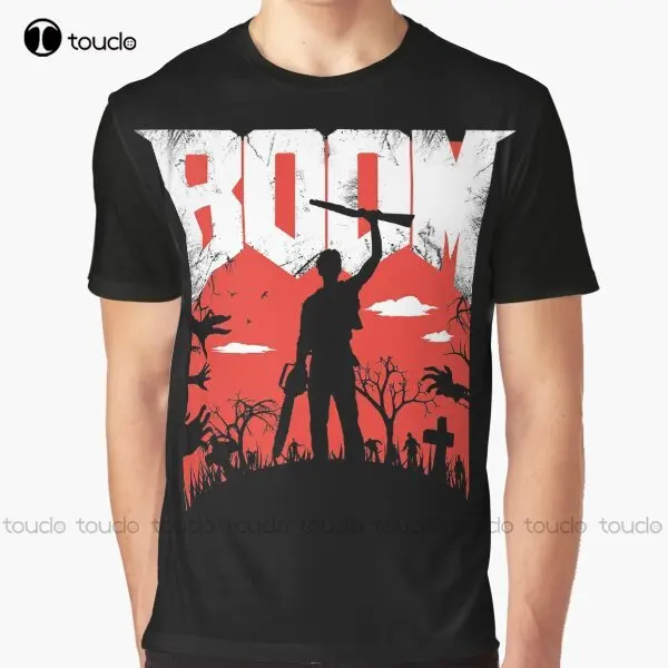 

This Is My Boomstick! Graphic T-Shirt Custom Aldult Teen Unisex Digital Printing Tee Shirts Custom Gift Xxs-5Xl Streetwear