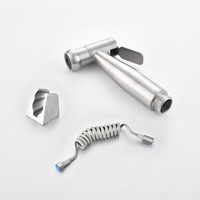 304 Toilet Bidet Rust-Resistant Stainless Steel Handheld Sprayer Set Hygienic Shower for Bathroom Easy Self-Cleaning Nozzle New
