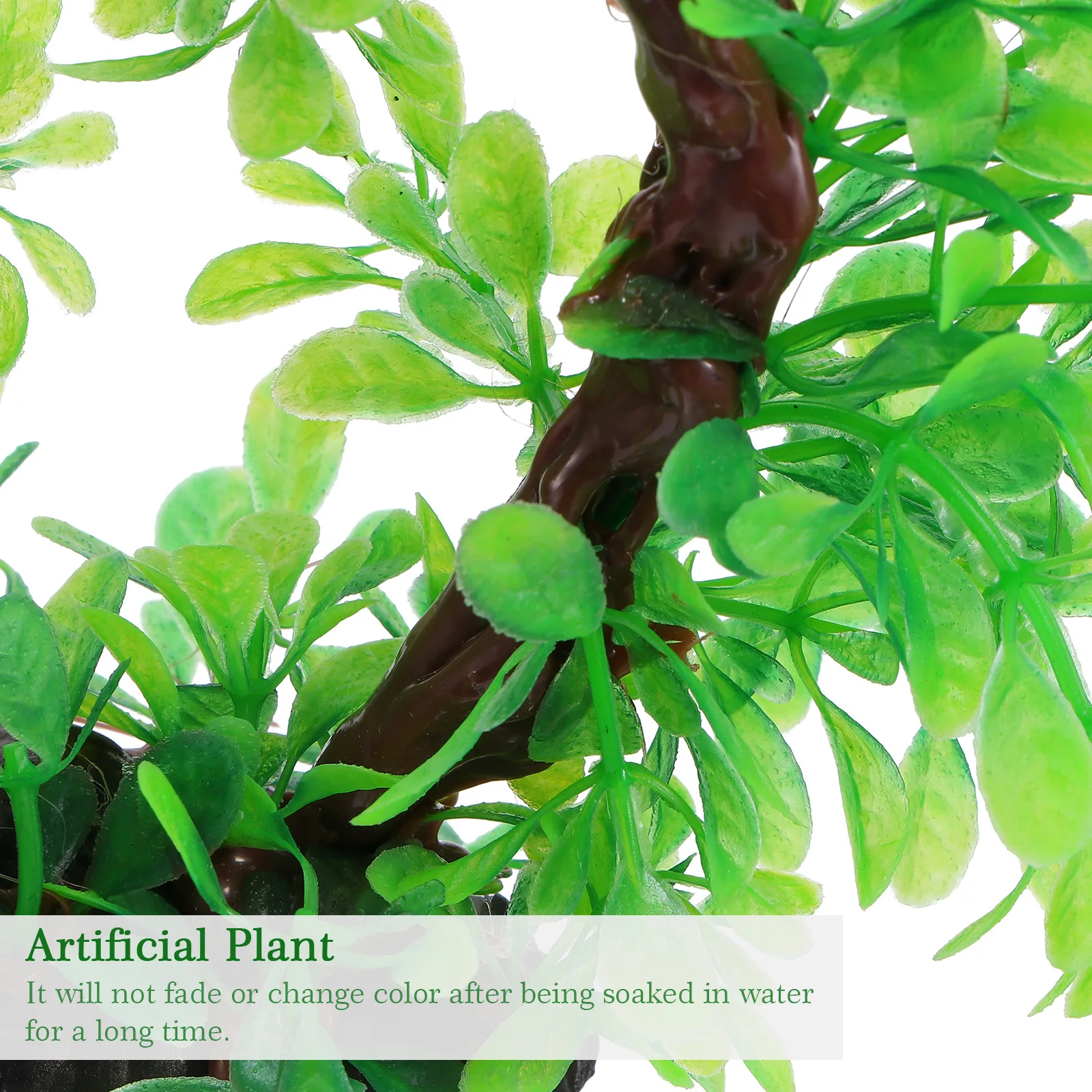 

Artificial Aquatic Plants for Fish Tank Decoration Simulation Grass Safe Environmental Protection Flat Bottom Easy to Place