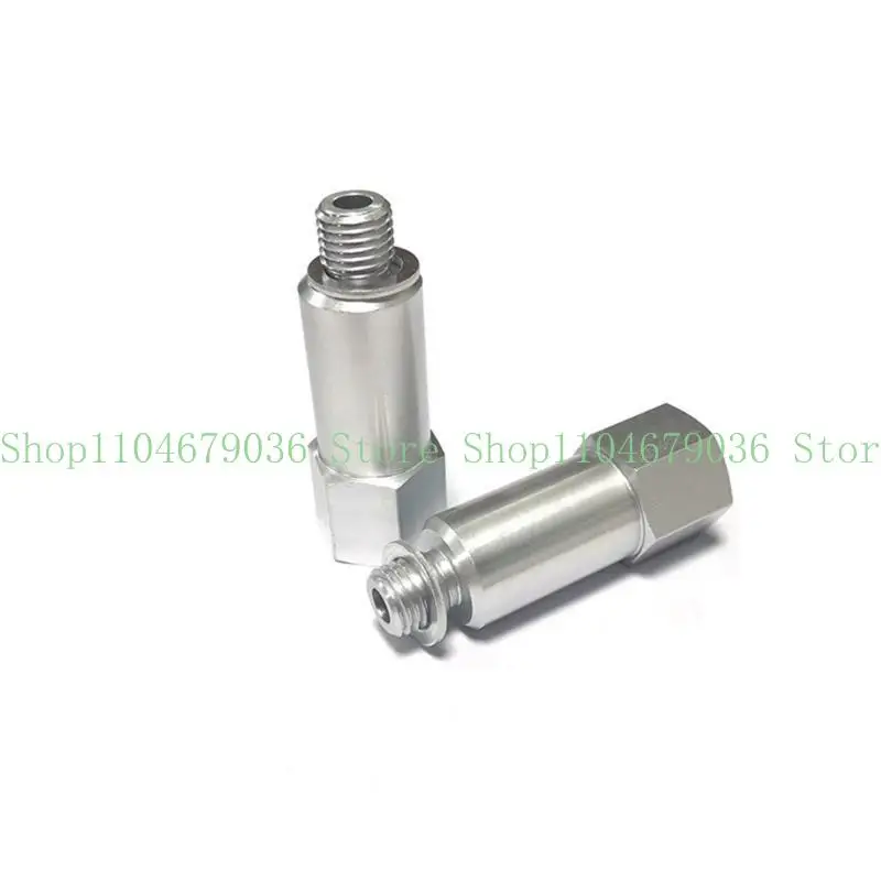 652F 2PCS Anodized Aluminum Coolant Adapters With Deep 1 7 Inch Probe Space For Vehicles