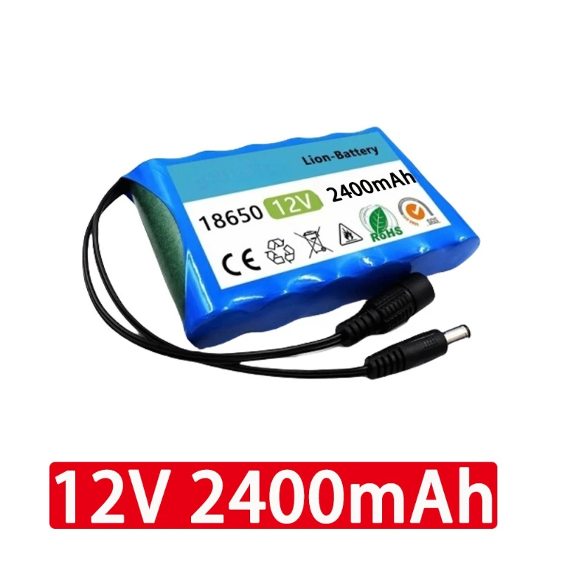 Paquetes de baterías de iones de litio para cámaras de vigilancia, con capacidad de 2400 mAh a 6000 mAh