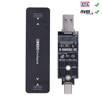 Dual Protocol USB3.1 Type C M.2 SATA NVME Enclosure SSD Adapter USB NVME Case SSD M2 NVME External Case M2 SATA SSD Box RTL9210B