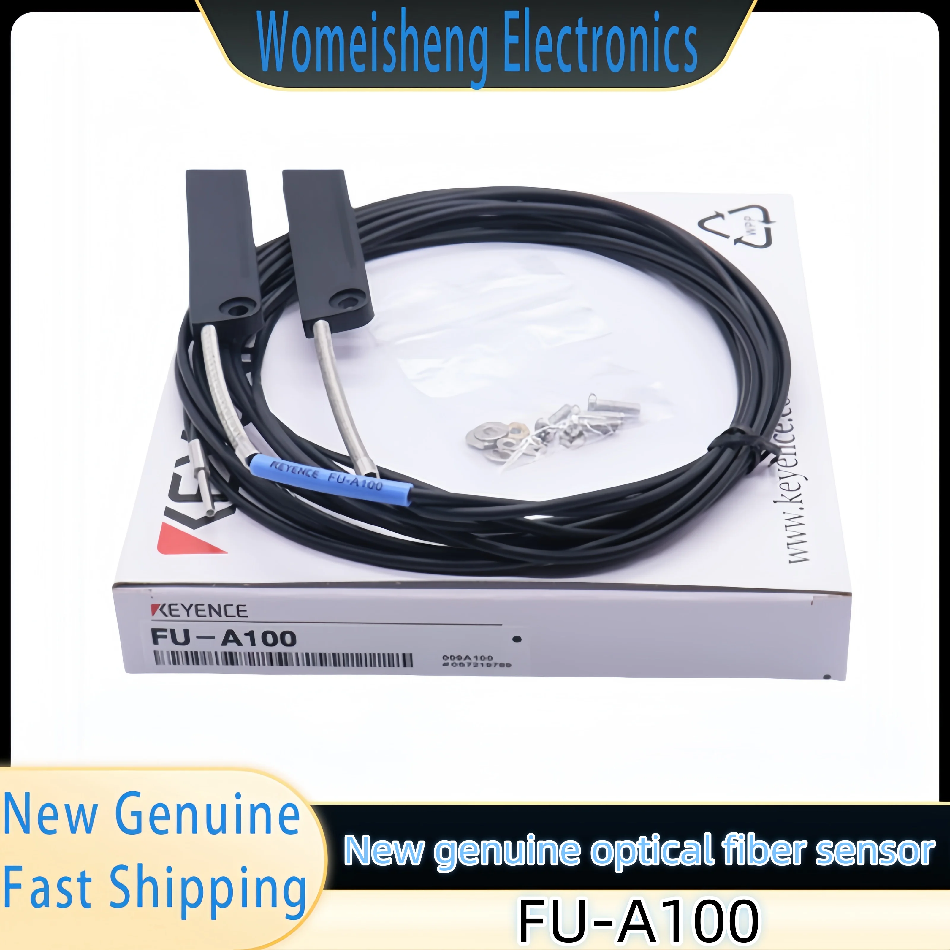 

New genuine FU-A100 optical fiber sensor 1PCS