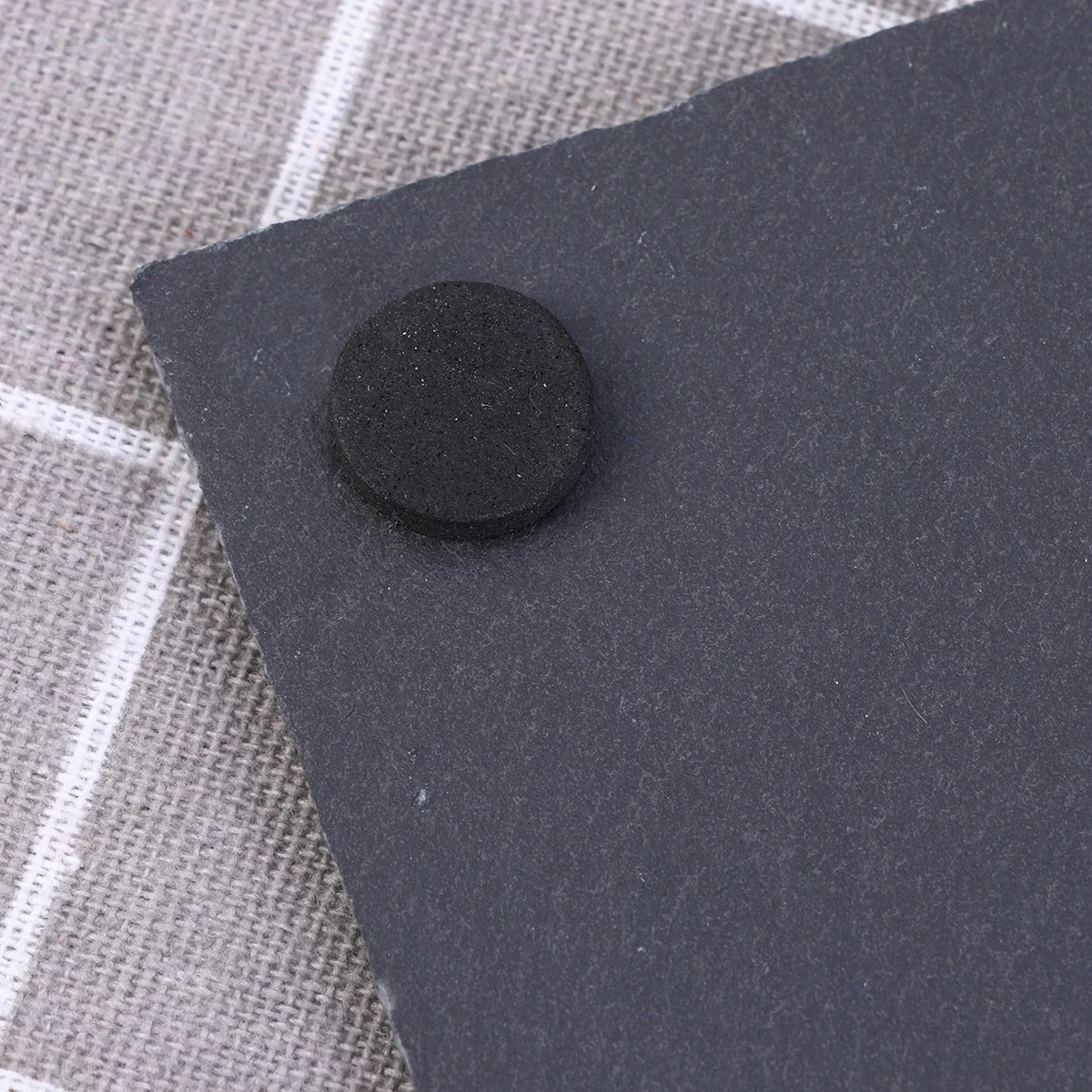 

Natural Square Plate 15x15cm Black Square Plate for Healthy Food Cake Sushi Pizza Fruit Fruit Tray Pizza Tray