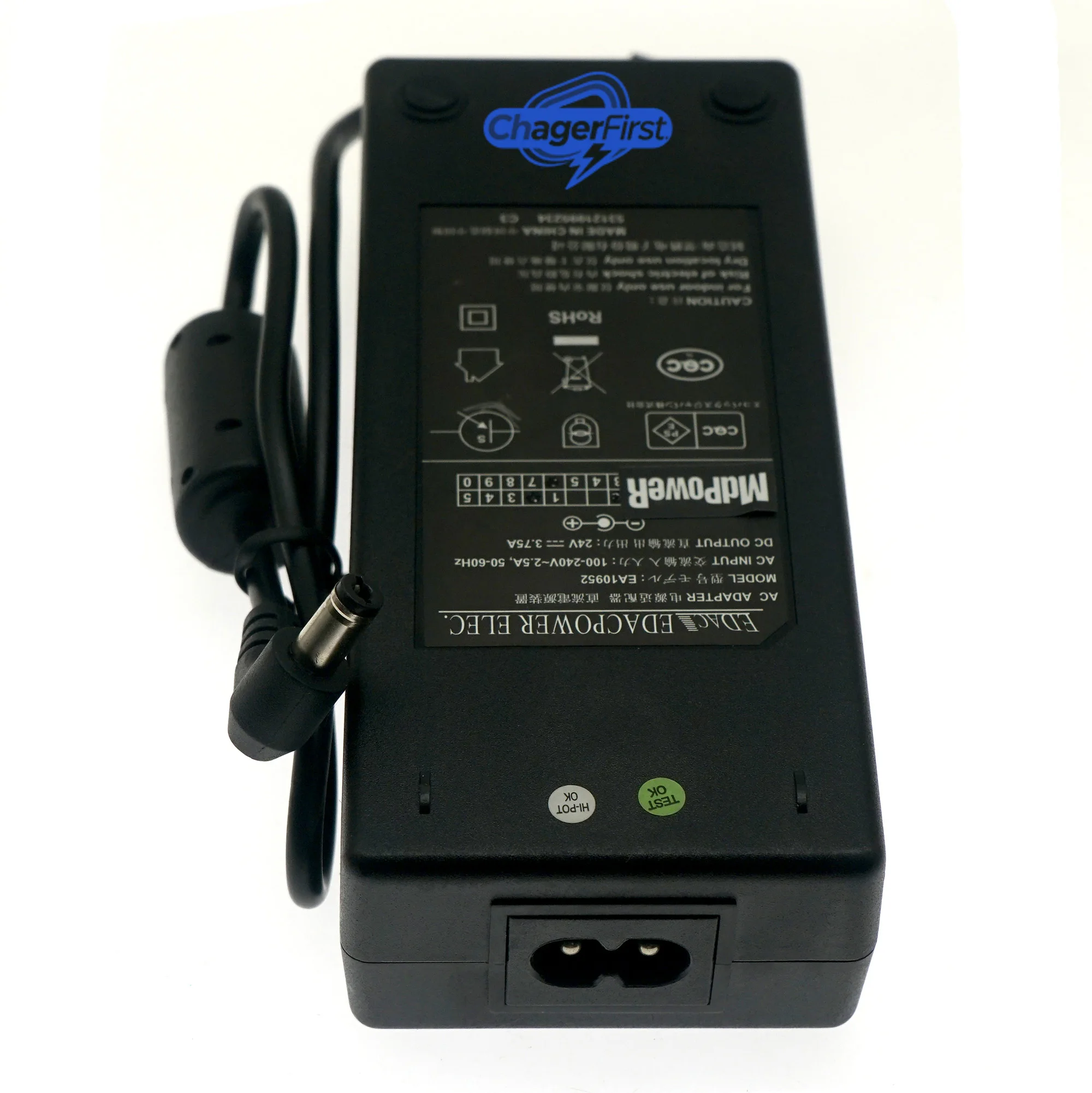 Genunie EDAC EA10952 24V 3.75A 90W 5.5x2.5mm AC Adapter For ENERTRONIX EXA0904YJ Power Supply Fits EA10952E EA10953 EA11013C-240