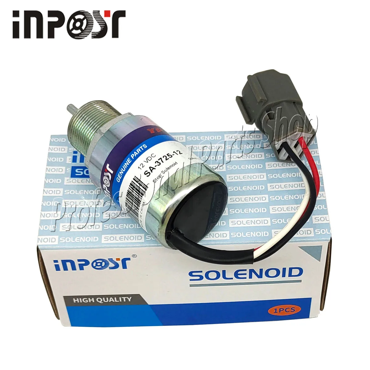 30A87-00040 12V SA-3725-12 Fuel Shutoff Solenoid For Mitsubishi S3L2 S4L2 L2E L3E ENGINE