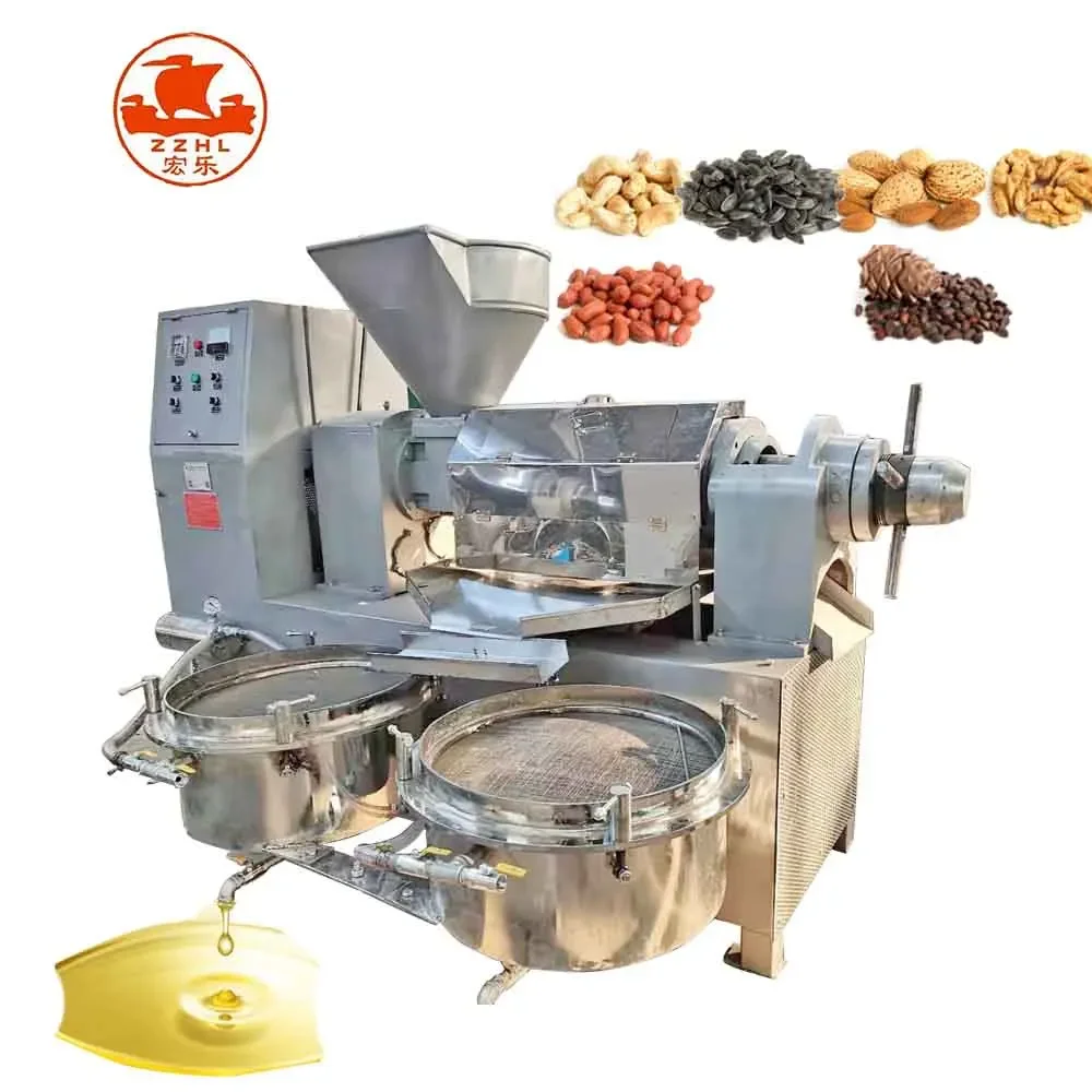 Commercial Cold and Hot Press Soybean Groundnut Coconut Sunflower Oil Press Machine Oil Mill Making Pressing Extracting Machine