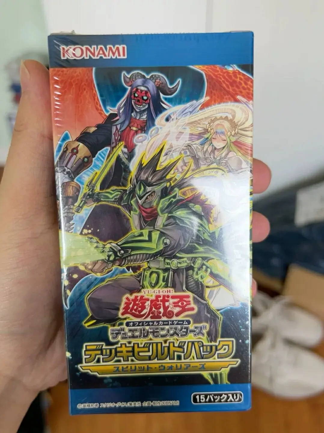 Yugioh Master Duel Monsters Deck Build Pack Spirit Warriors DBSW SP7 OCG Japanese Collection Sealed Booster Box