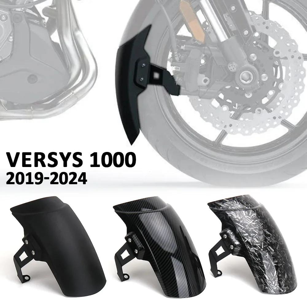 

Front Fender Extensions For Kawasaki VERSYS Versys 1000 Versys1000 2019-2024 Motorcycle Accessories Fender Extender Splash