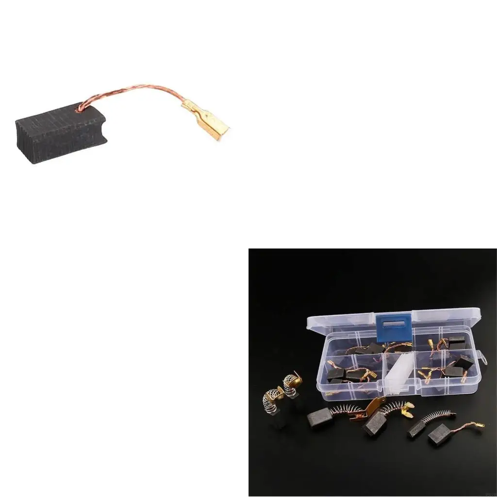 P82E 4PCS angles brosses en carbone moulin