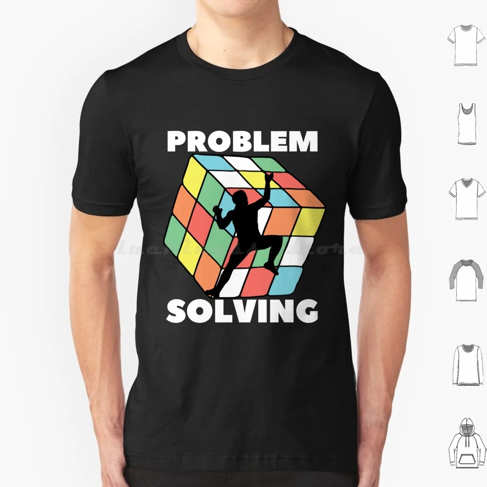 Problem Solving. Rock Climbing. Bouldering T Shirt 6Xl Cotton Cool Tee Bouldering Boulderer Boulder Funny Bouldering Climbing