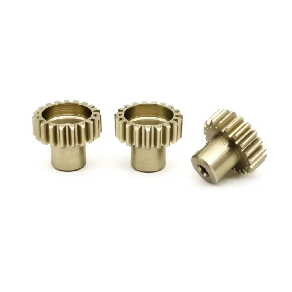M0.5 2mm 13T-26T Aluminum Metal Pinion Motor Gear For 1/28 1/24 RC Mini Car 2WD Buggy Metal Gear Motor Parts Toy RC Model Car
