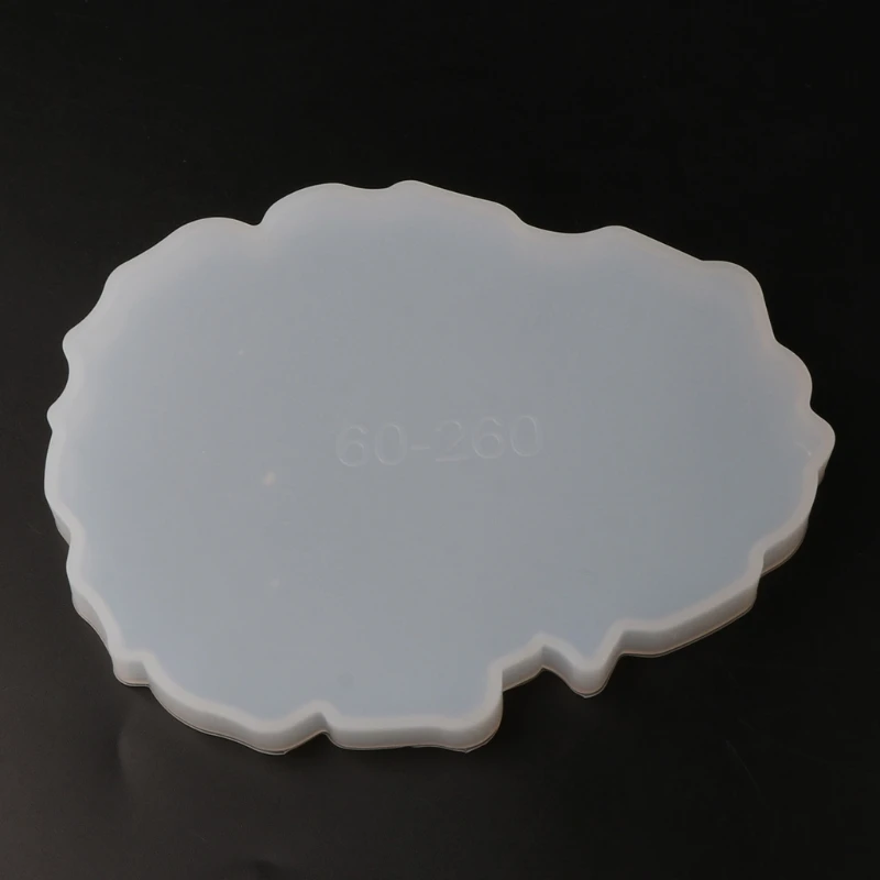 Round Teas Cup Mat Silicone Molds Small Irregular Round Epoxy Resin Molds Making Crafts Ornament Tool Enduring