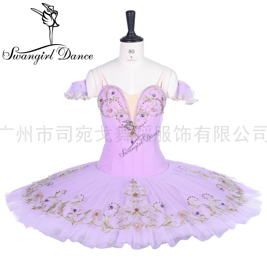 

women lilac fairy professional ballet tutu ballerina pancake platter classical performance ballet stage costume tutu BT9288