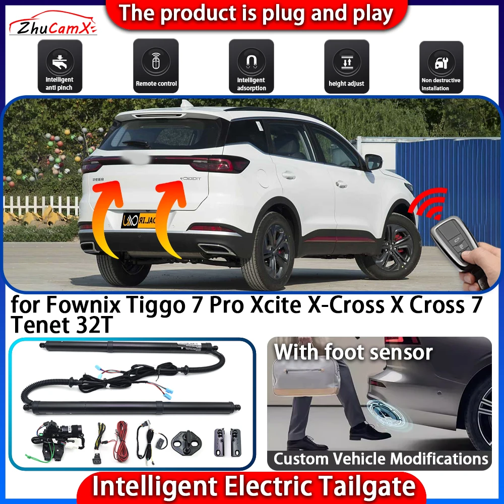 

Smart Powered Tailgate System for Fownix Tiggo 7 Pro Xcite X-Cross X Cross 7 Tenet 32T Automatic Intelligent Lift Control Kit