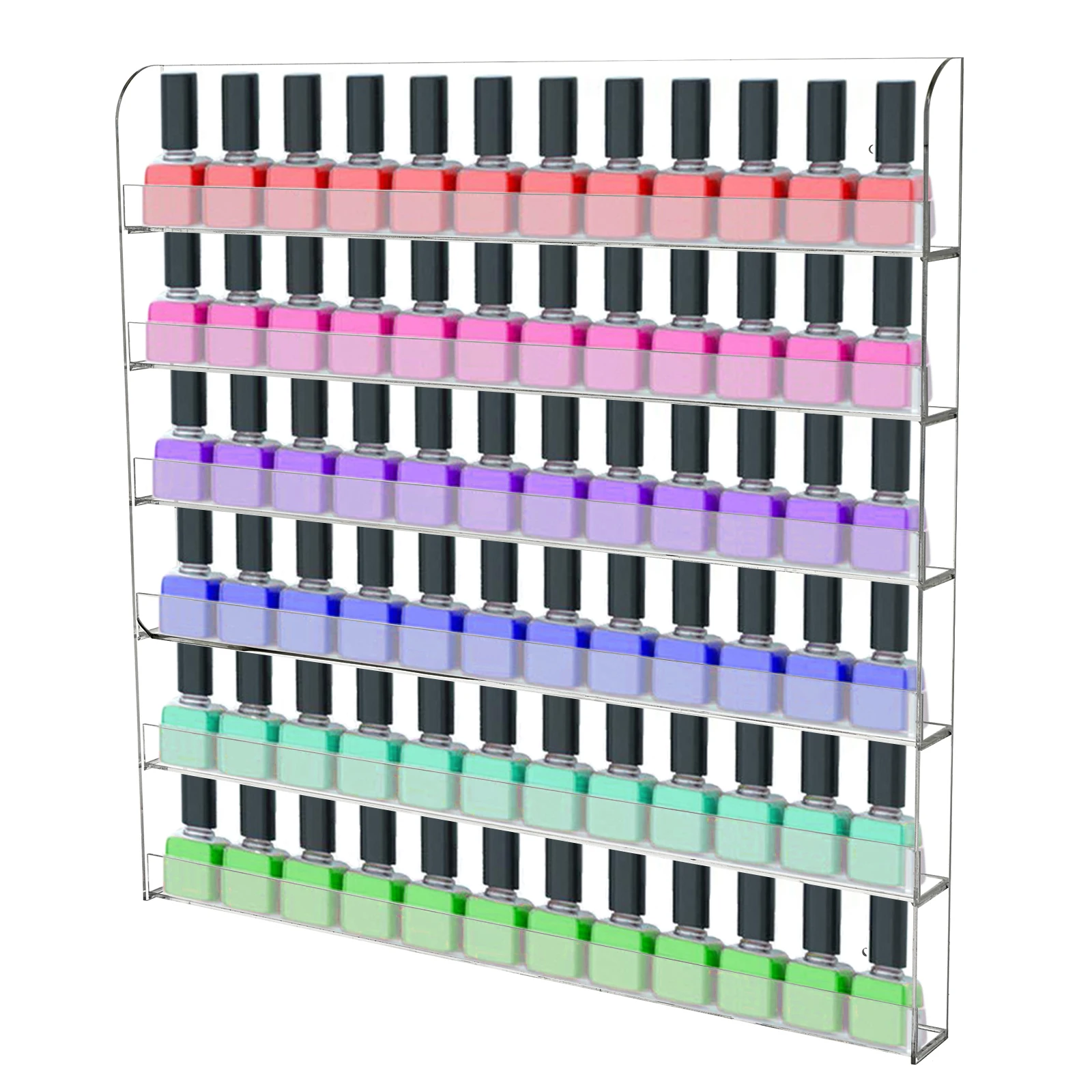 Nail polish wall hanging acrylic display rack nail oil glue wall hanging Put on a shelf