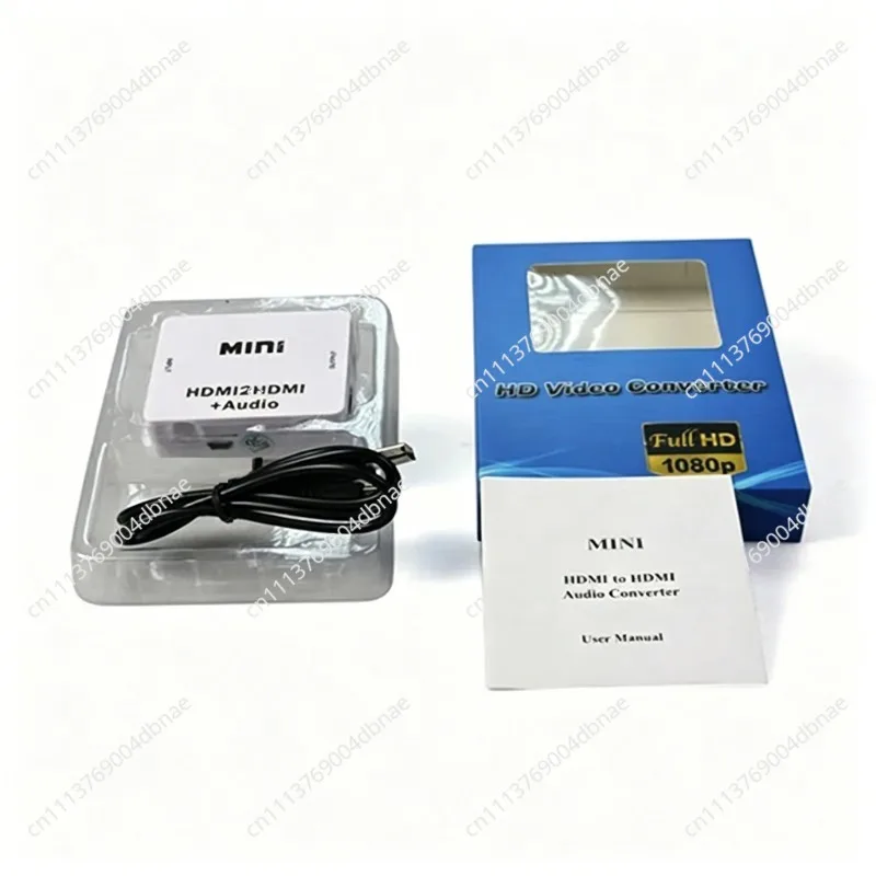 HDMI Audio Extractor 3.5mm Decoder with HDCP Bypass for Audio Video Signal