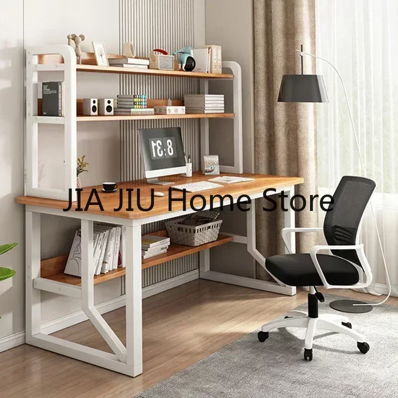 Shelf Single Office Desks Write Computer Workbench Student Office Desks Simplicity Home Rangement Bureau Home Furniture QF50OD